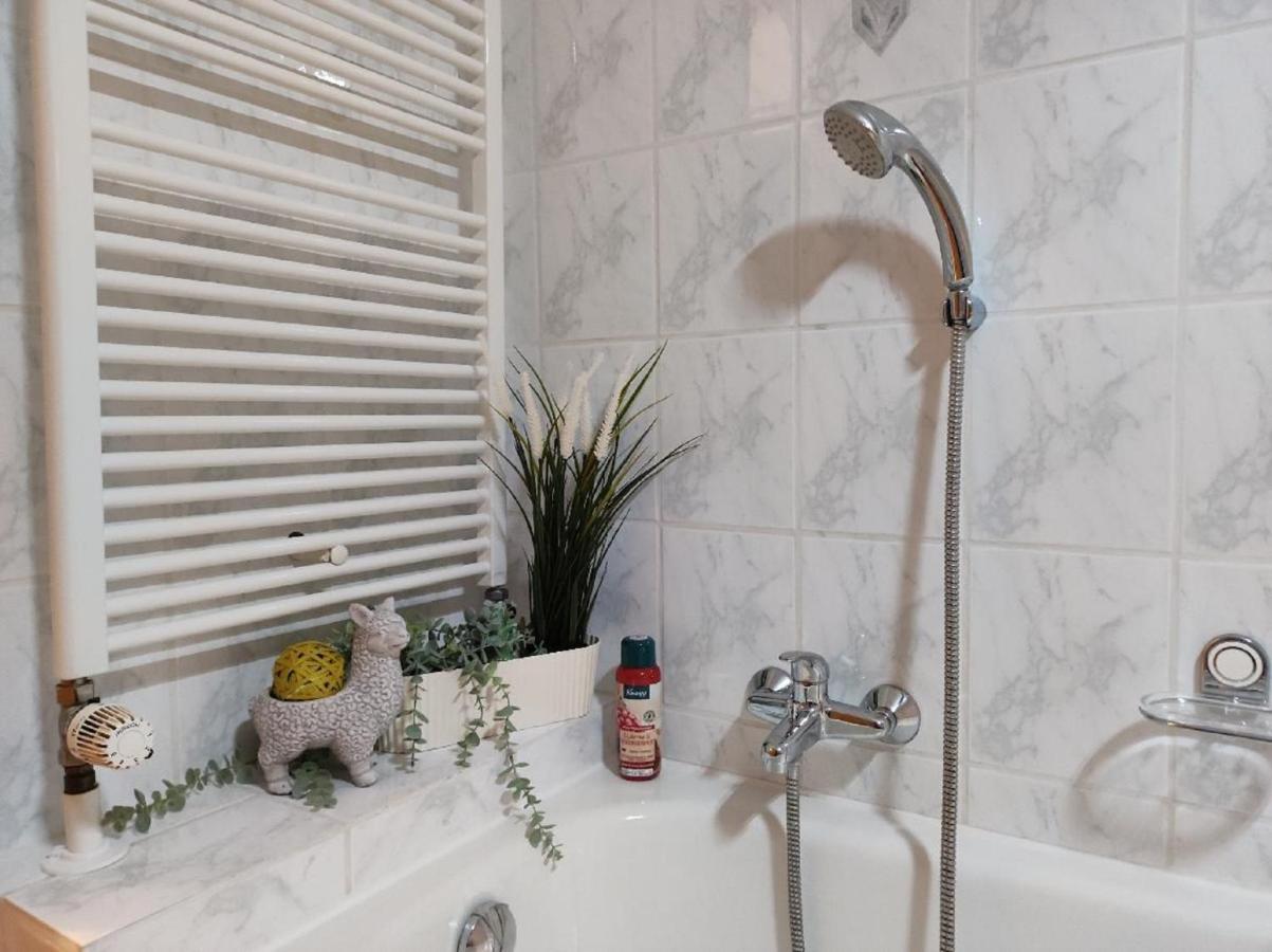 Ferienwohnung Schaefer Mit Direktem Zugang Zum Garten Windberg Esterno foto