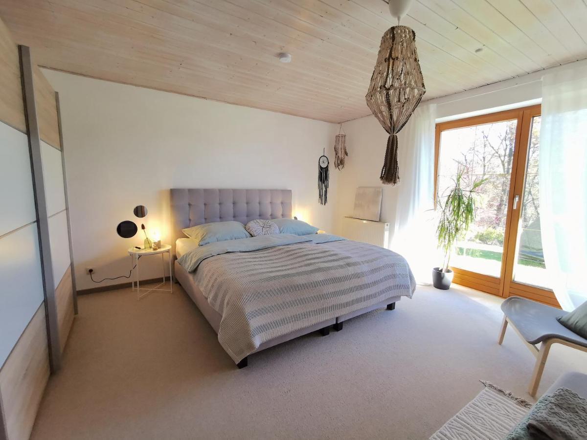 Ferienwohnung Schaefer Mit Direktem Zugang Zum Garten Windberg Esterno foto